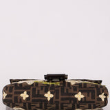 Fendi Zucca Floral Baguette