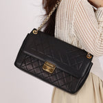 Chanel Large Chic With Me Flap Black Lambskin GHW