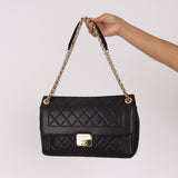 Chanel Large Chic With Me Flap Black Lambskin 2014 GHW