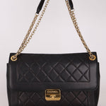 Chanel Large Chic With Me Flap Black Lambskin GHW