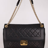 Chanel Large Chic With Me Flap Black Lambskin GHW