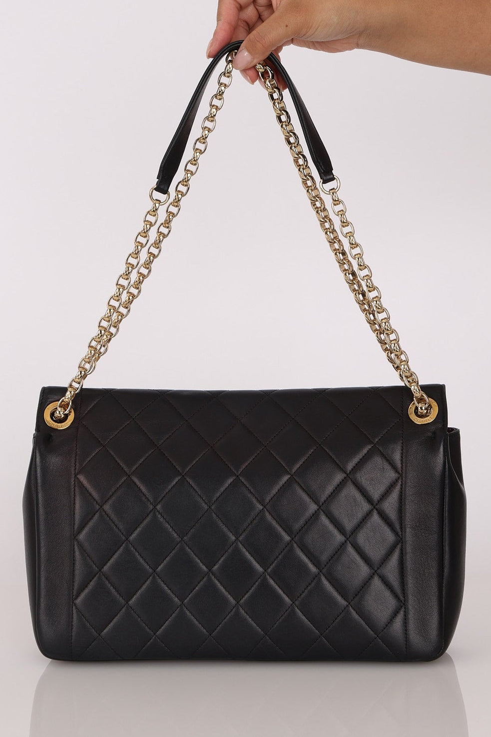 Chanel Large Chic With Me Flap Black Lambskin GHW