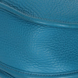 Hermès Evelyne PM Bleu Izmir Taurillon Clemence 2013 PHW