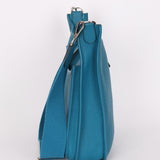 Hermès Evelyne PM Bleu Izmir Taurillon Clemence 2013 PHW