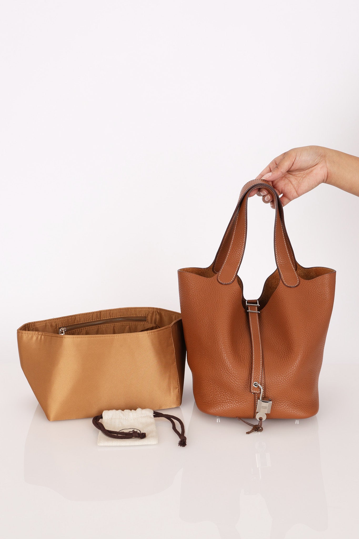 Hermès Picotin 22 Togo GHW