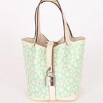 Hermès Picotin Micro 14 Lucky Daisy Nata Swift PHW