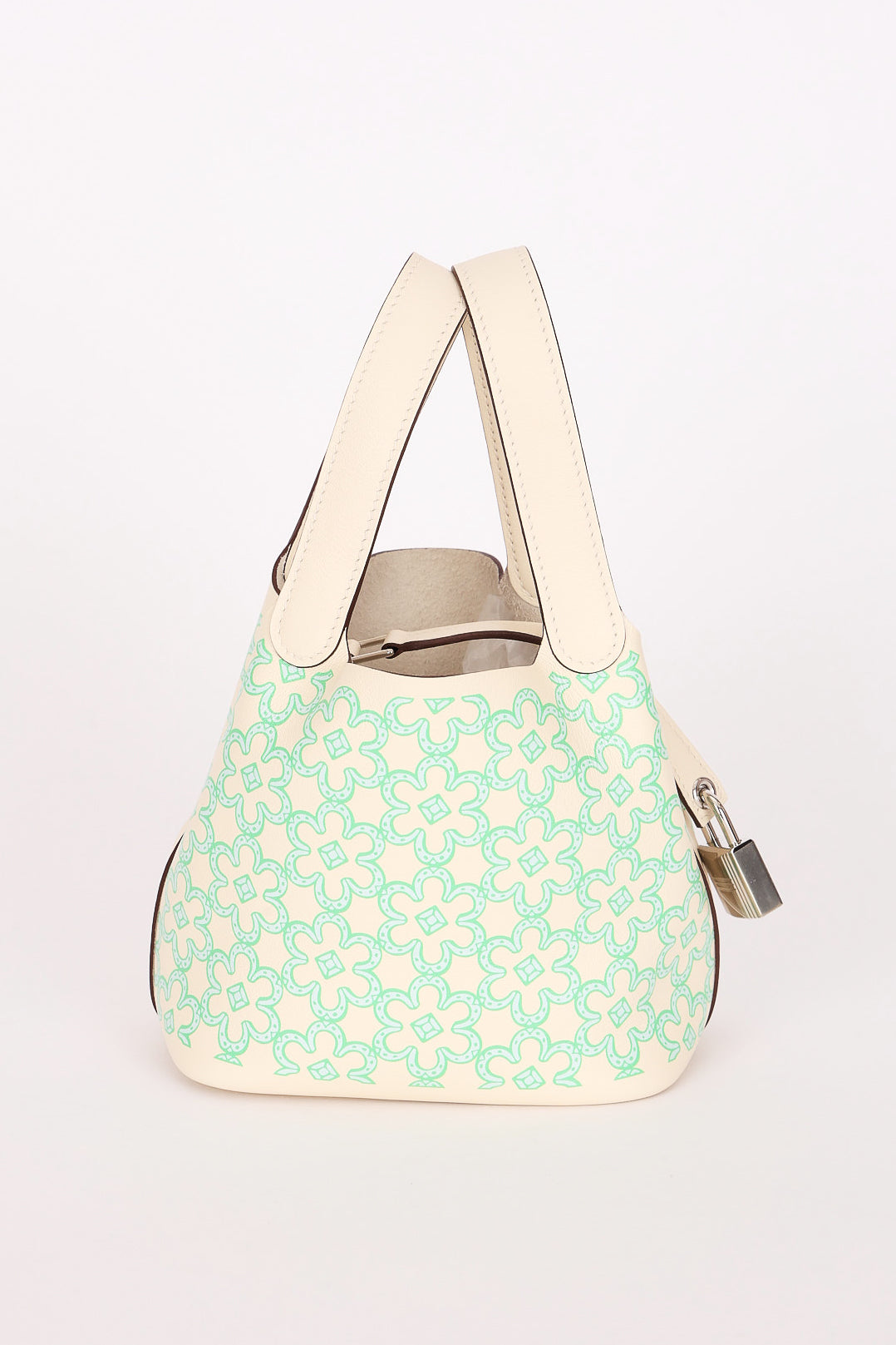 Hermès Picotin Micro 14 Lucky Daisy Nata Swift PHW