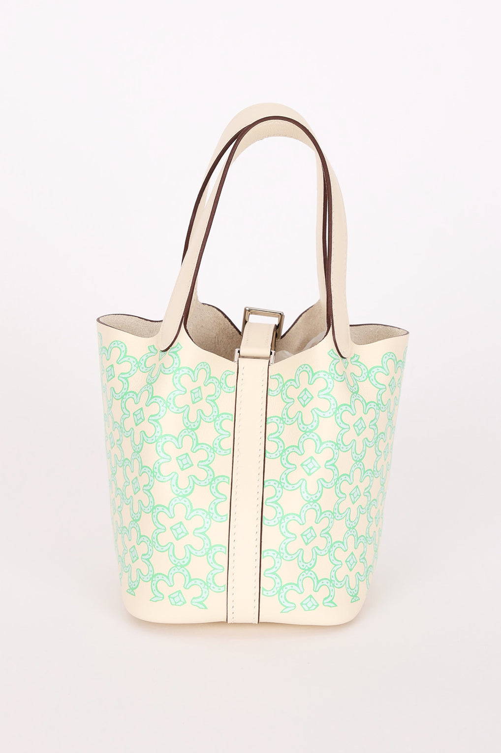 Hermès Picotin Micro 14 Lucky Daisy Nata Swift PHW