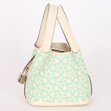 Hermès Picotin Micro 14 Lucky Daisy Nata Swift PHW
