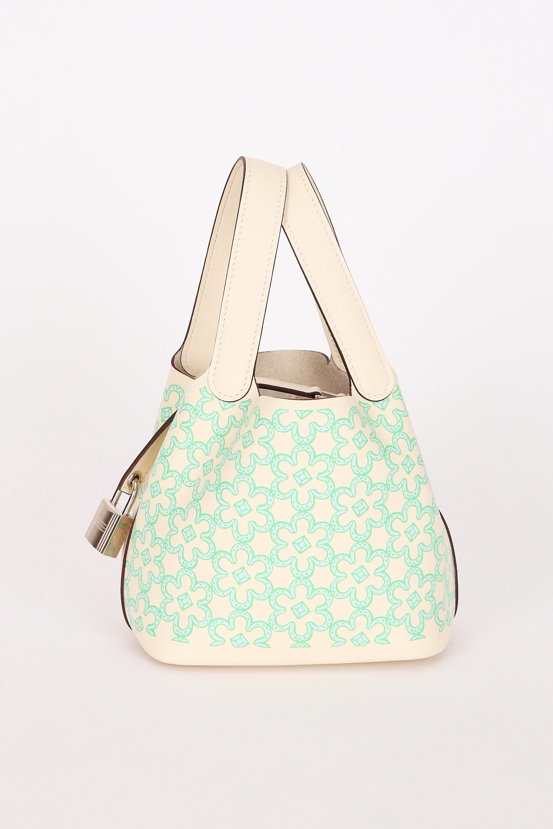 Hermès Picotin Micro 14 Lucky Daisy Nata Swift PHW