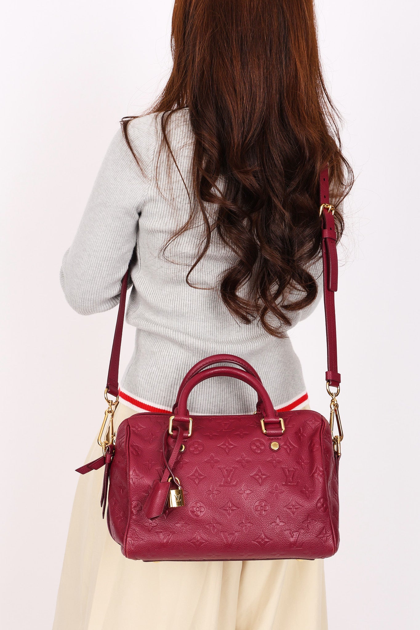 Louis Vuitton Monogram Empreinte Speedy 25 2021