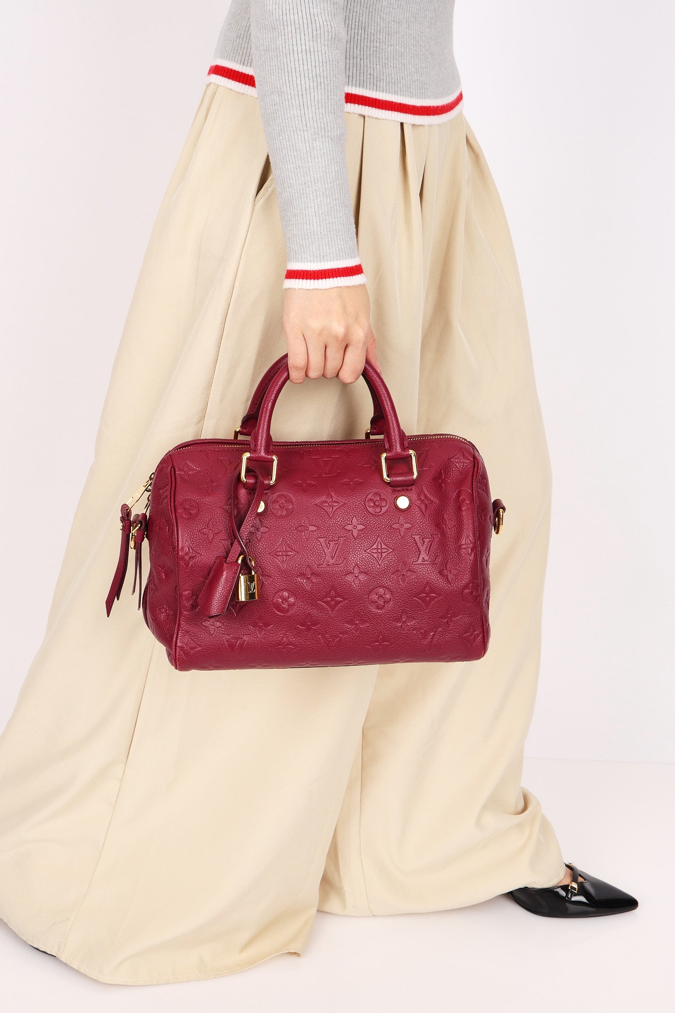 Louis Vuitton Monogram Empreinte Speedy 25 2021