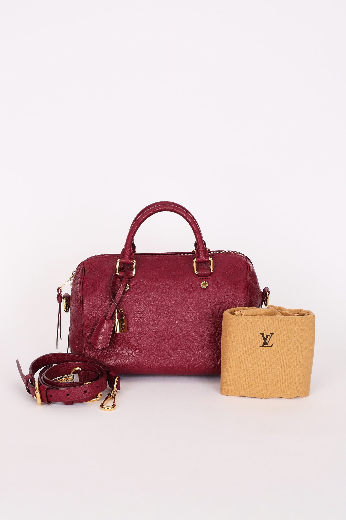 Louis Vuitton Monogram Empreinte Speedy 25 2021