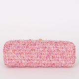 Chanel Small Kelly Shopper Pink Tweed AGHW