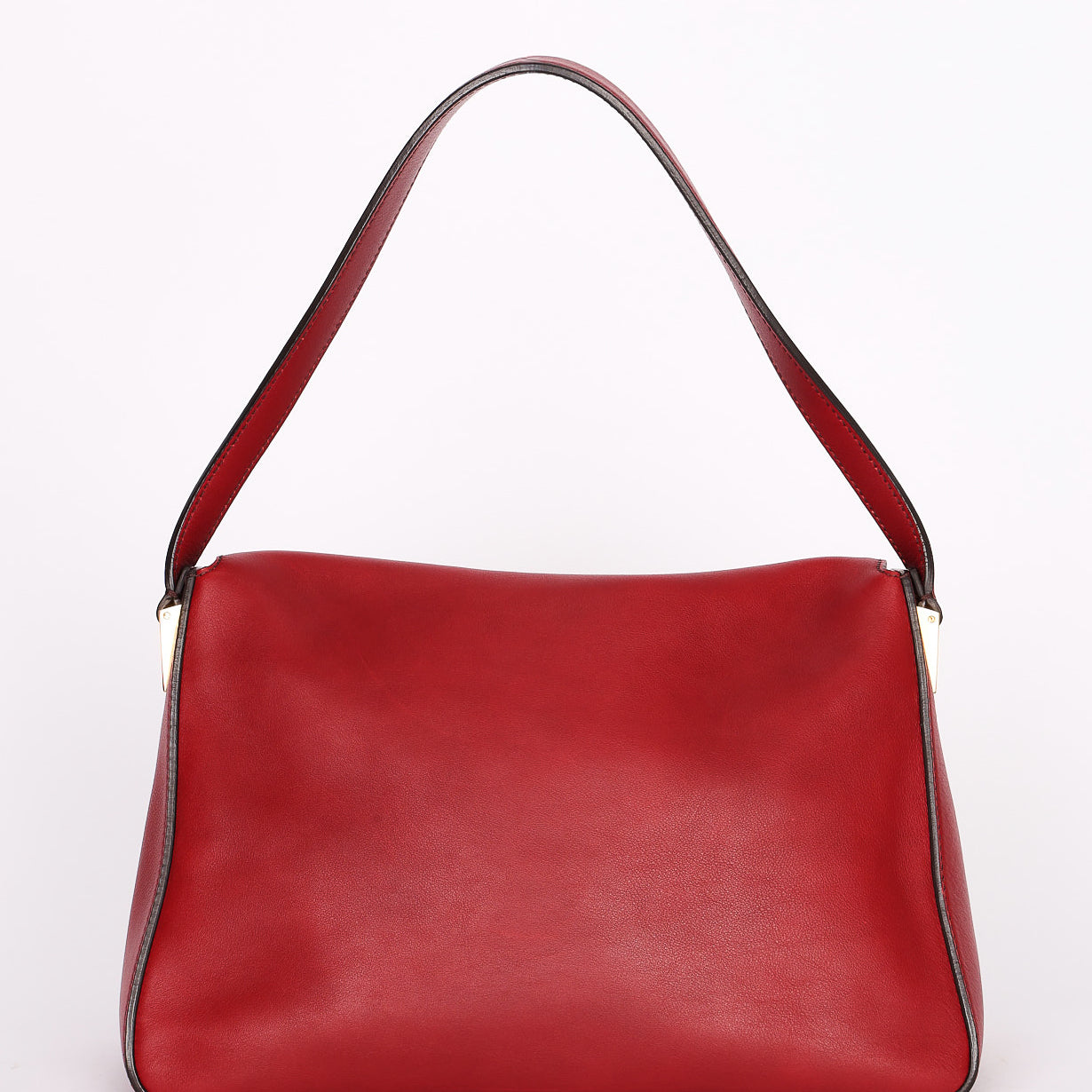 Fendi Mamma Forever Baguette Bag Red GHW