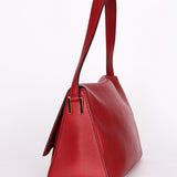 Fendi Mamma Forever Baguette Bag Red GHW