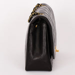 Chanel Medium Diana Flap Black Lambskin 1993 24K GP