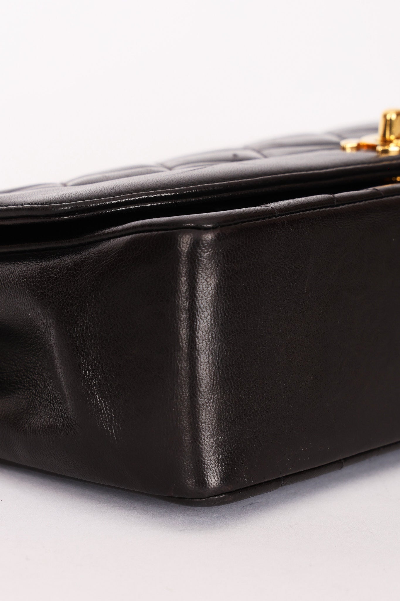 Chanel Medium Diana Flap Black Lambskin 1993 24K GP