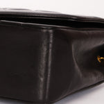 Chanel Medium Diana Flap Black Lambskin 1993 24K GP