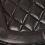 Chanel Medium Diana Flap Black Lambskin 1993 24K GP