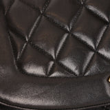 Chanel Medium Diana Flap Black Lambskin 1993 24K GP
