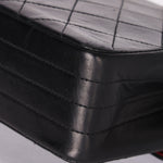 Chanel Single Flap Black Lambskin 24K GP