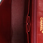 Chanel Single Flap Black Lambskin 24K GP