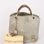 Louis Vuitton Monogram Embossed Suede with Snakeskin Whisper PM