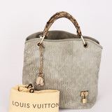 Louis Vuitton Monogram Embossed Suede with Snakeskin Whisper PM