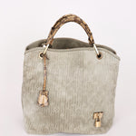 Louis Vuitton Monogram Embossed Suede with Snakeskin Whisper PM