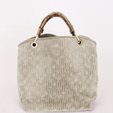 Louis Vuitton Monogram Embossed Suede with Snakeskin Whisper PM