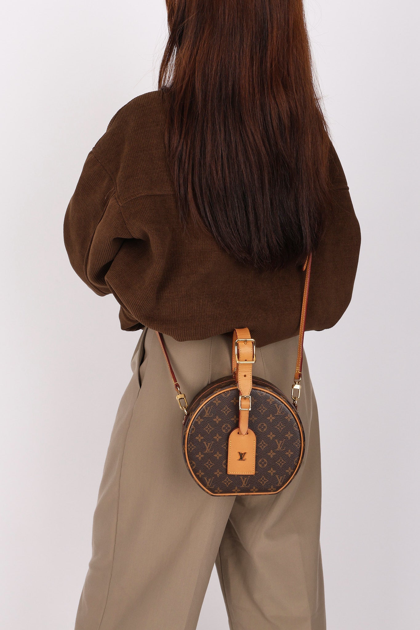 Louis Vuitton Monogram Petite Boite Chapeau Bag