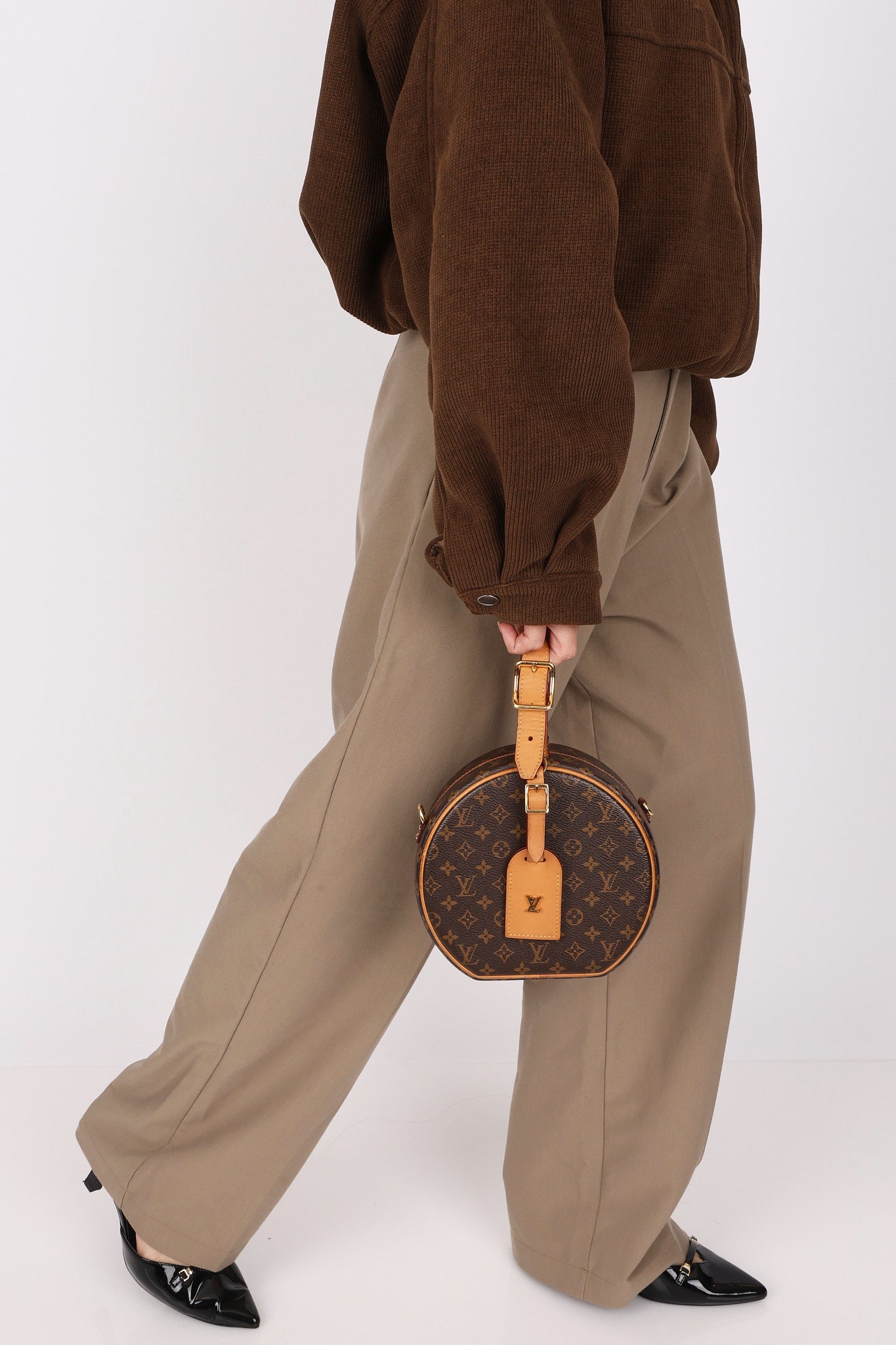 Louis Vuitton Monogram Petite Boite Chapeau Bag
