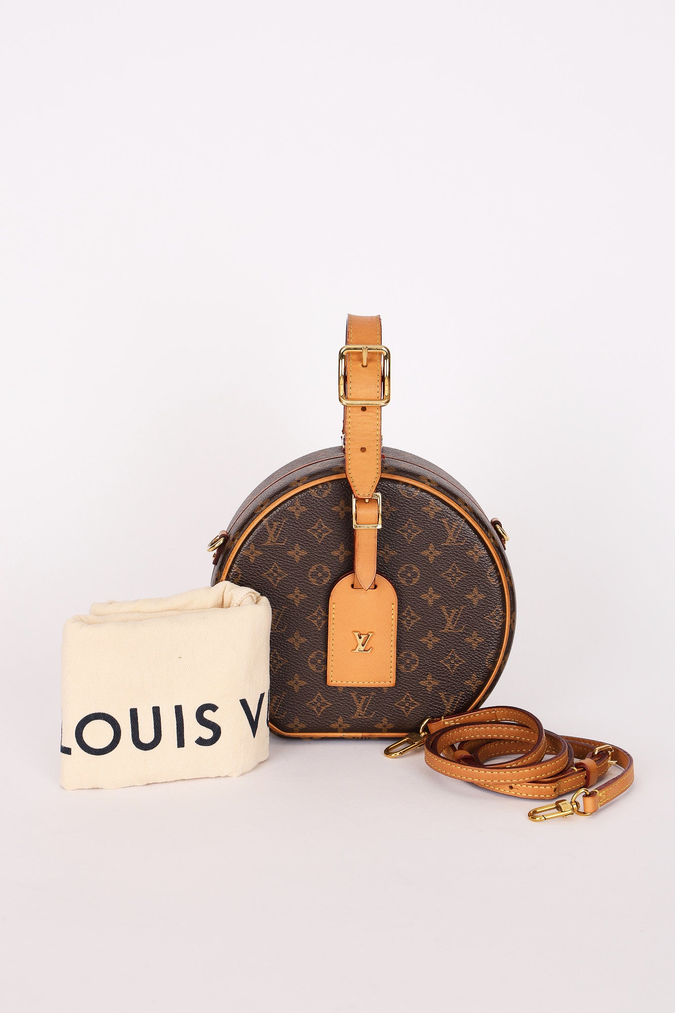 Louis Vuitton Monogram Petite Boite Chapeau Bag