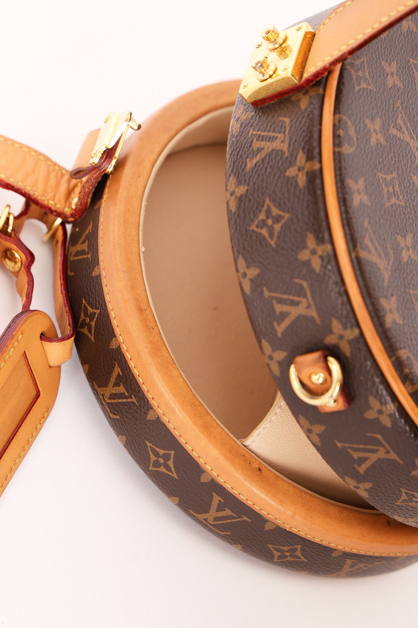 Louis Vuitton Monogram Petite Boite Chapeau Bag