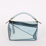 Loewe Tricolor Small Puzzle Bag Blue
