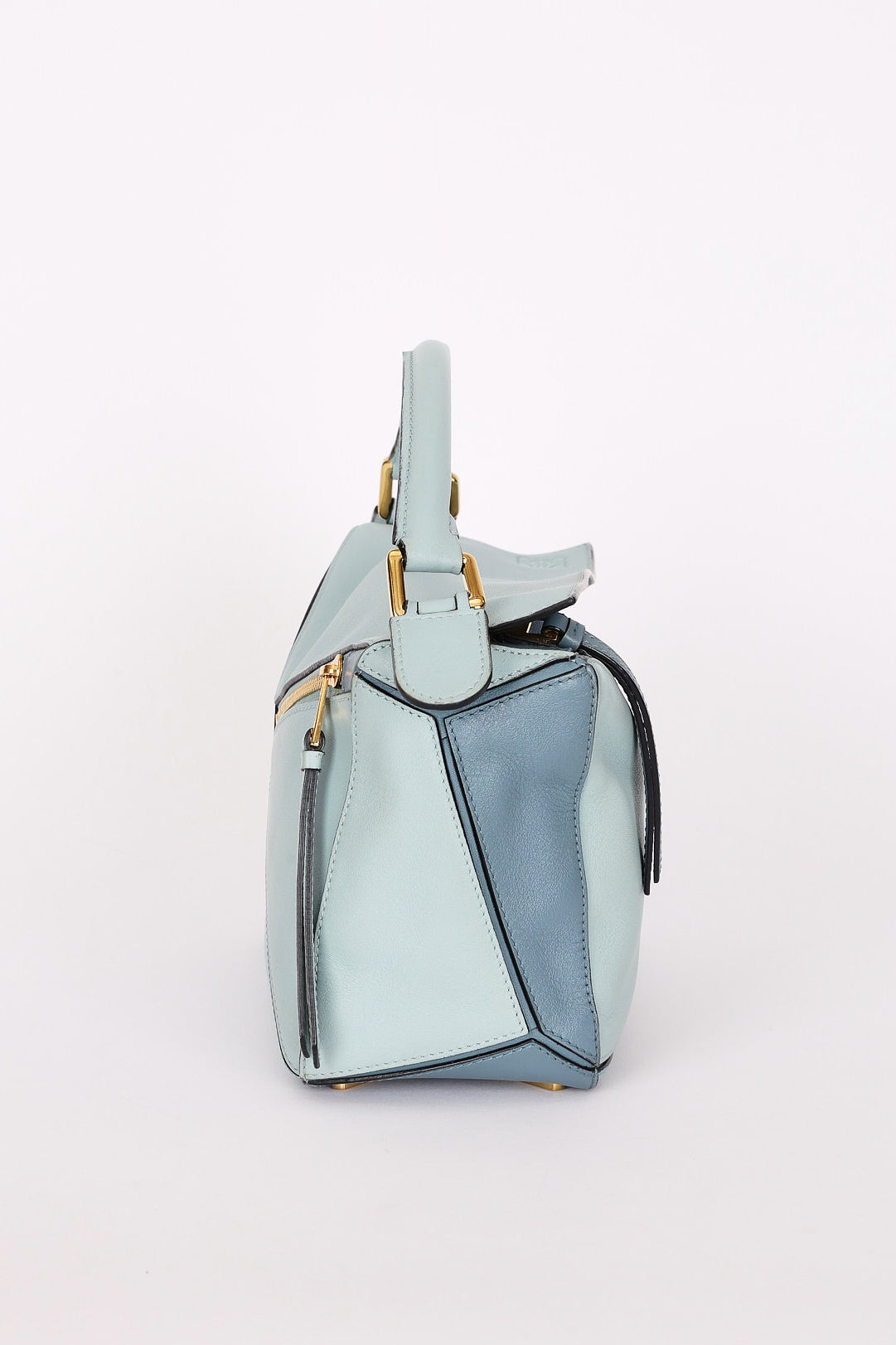 Loewe Tricolor Small Puzzle Bag Blue