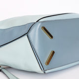 Loewe Tricolor Small Puzzle Bag Blue