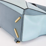 Loewe Tricolor Small Puzzle Bag Blue