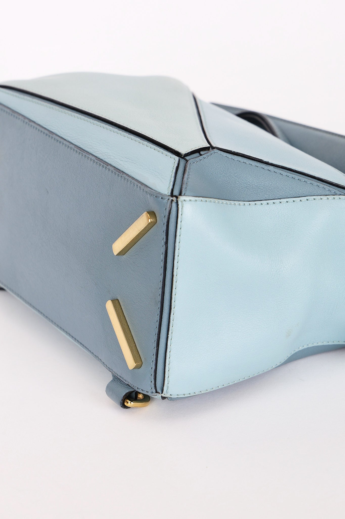 Loewe Tricolor Small Puzzle Bag Blue