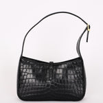 Saint Laurent Le 5 A 7 Shoulder Bag Croc Embossed