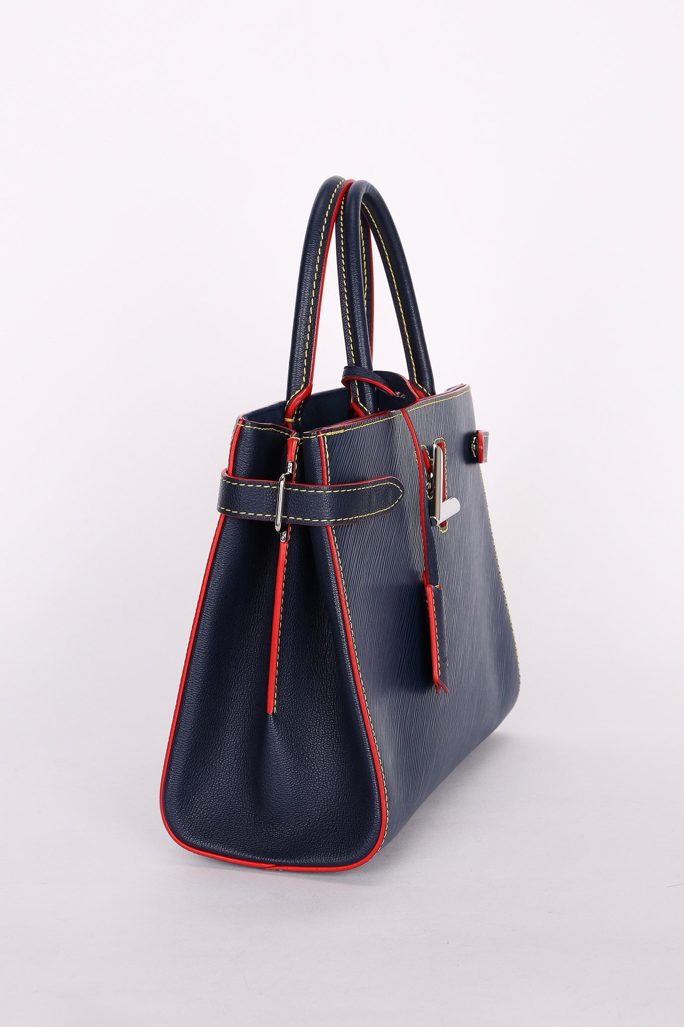 Louis Vuitton Epi Twist Tote Navy 2021