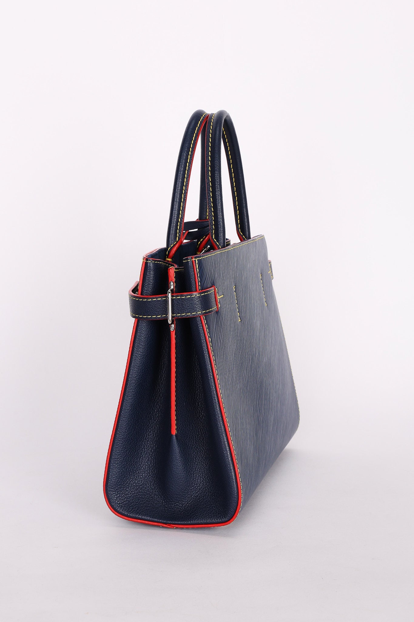 Louis Vuitton Epi Twist Tote Navy 2021
