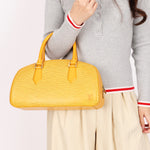 Louis Vuitton Epi Jasmine Top Handle Bag Yellow