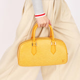 Louis Vuitton Epi Jasmine Top Handle Bag Yellow