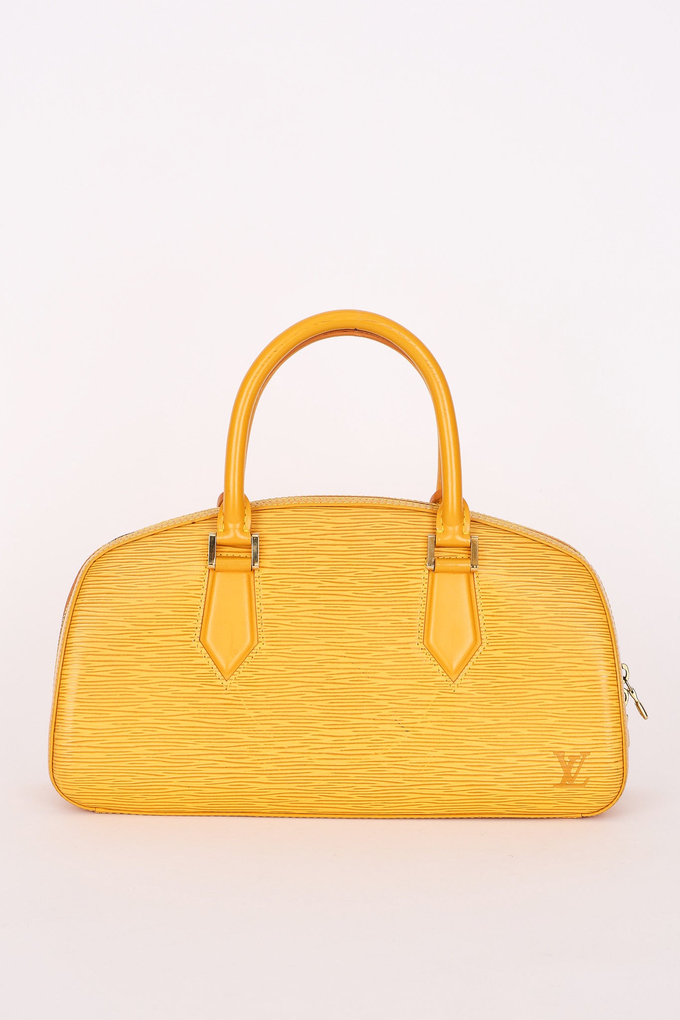 Louis Vuitton Epi Jasmine Top Handle Bag Yellow