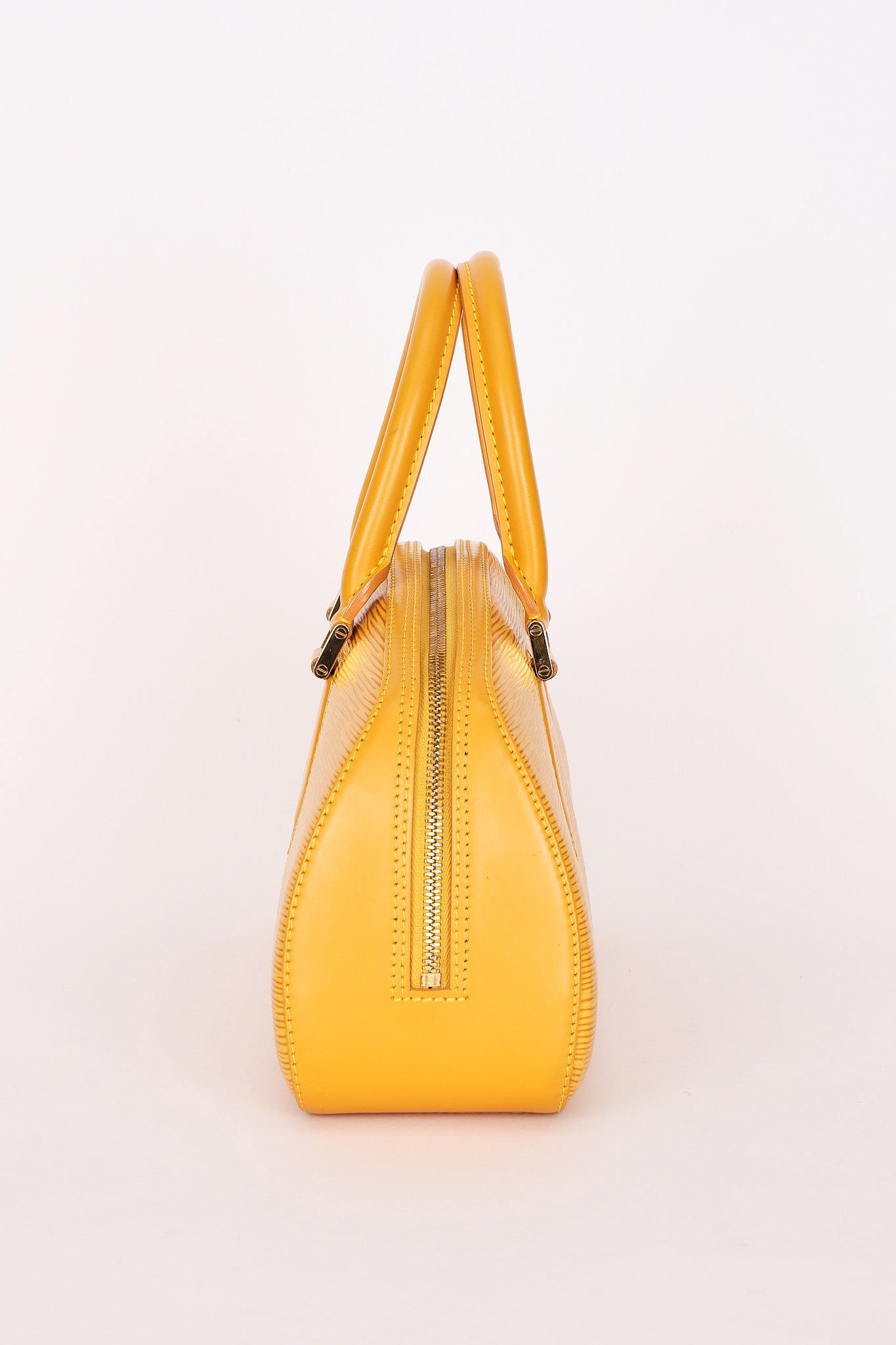 Louis Vuitton Epi Jasmine Top Handle Bag Yellow