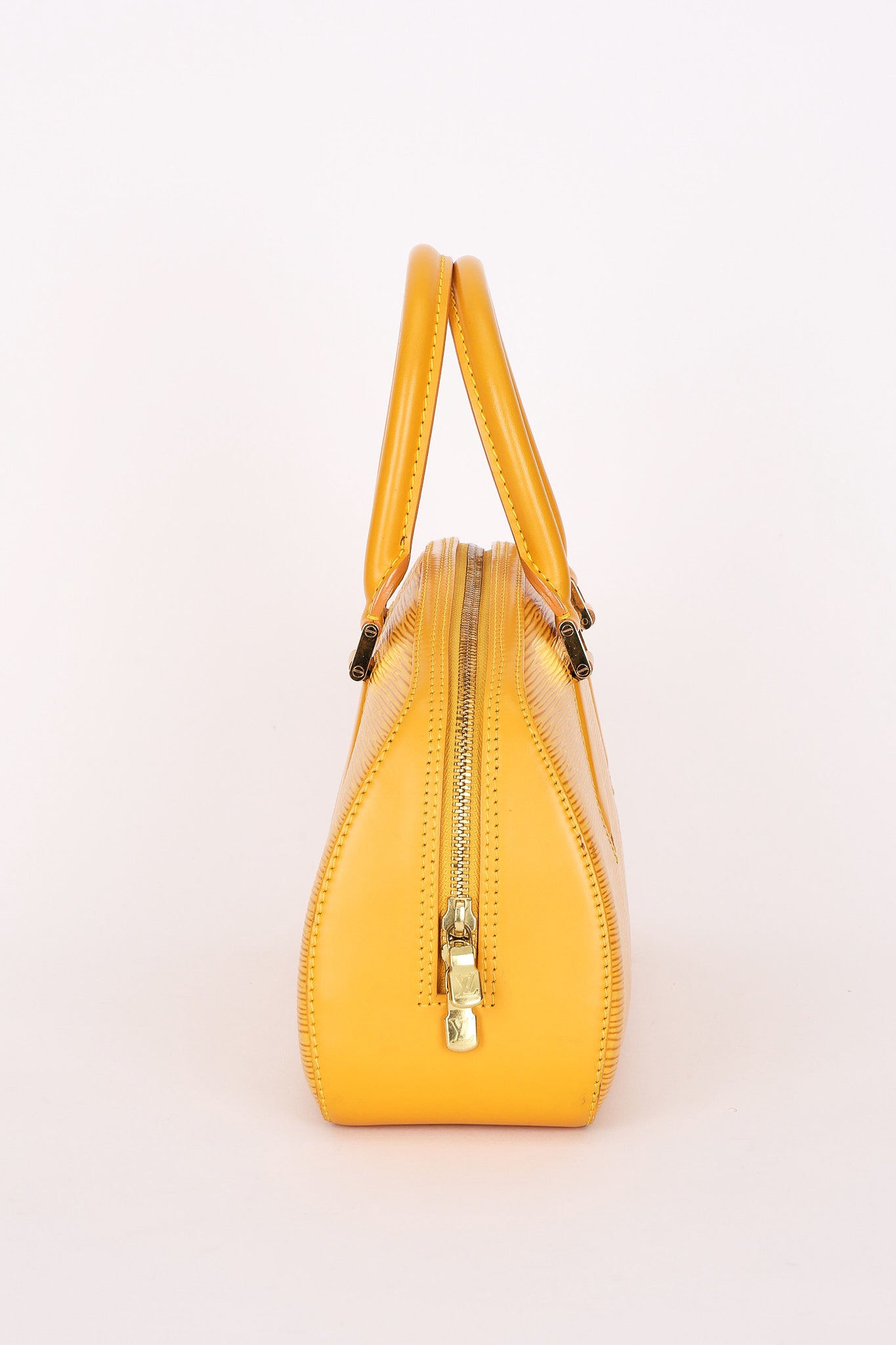 Louis Vuitton Epi Jasmine Top Handle Bag Yellow