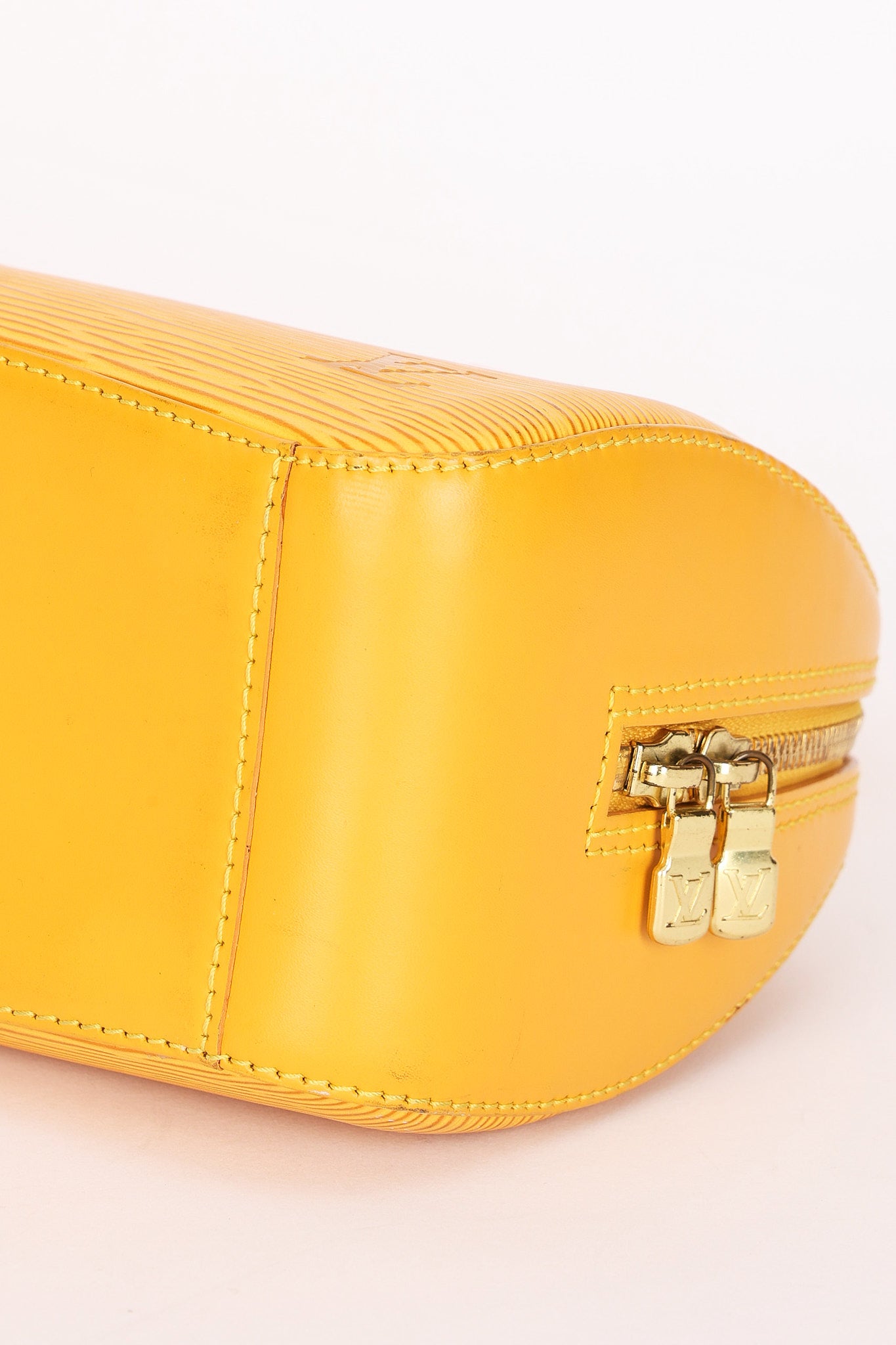 Louis Vuitton Epi Jasmine Top Handle Bag Yellow
