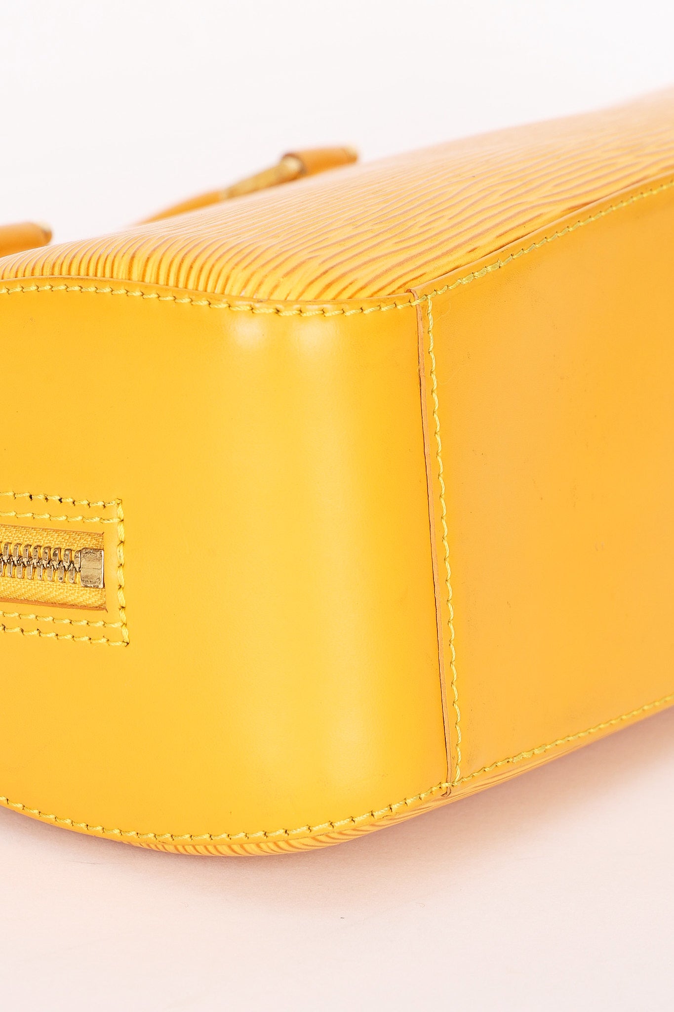 Louis Vuitton Epi Jasmine Top Handle Bag Yellow